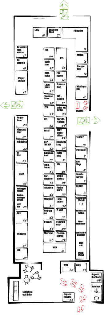 Hallenplan